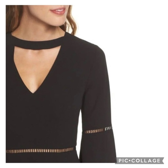 Ali & Jay Bell Sleeve Choker Neck Mini Dress - Picture 6 of 16